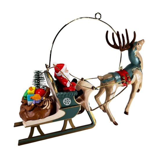 Hallmark Keepsake Ornaments Lot of 3 Cycling Santa SantaCycle Spirit of Santa - Picture 6 of 16